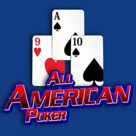 All American Poker slot logo by RTG (Reel Time Gaming) at O'Reels Casino UK