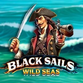 Black Sails Wild Seas by Infinity Dragon Studios, showcased at reelsoncasinoo.com – game logo