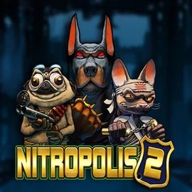 Nitropolis 2 online game logo by ELK Studios on reelsoncasinoo.com